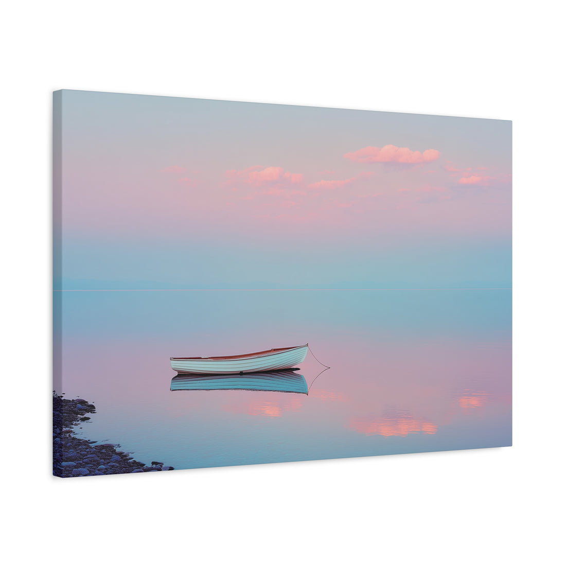 Sunset Boat Canvas